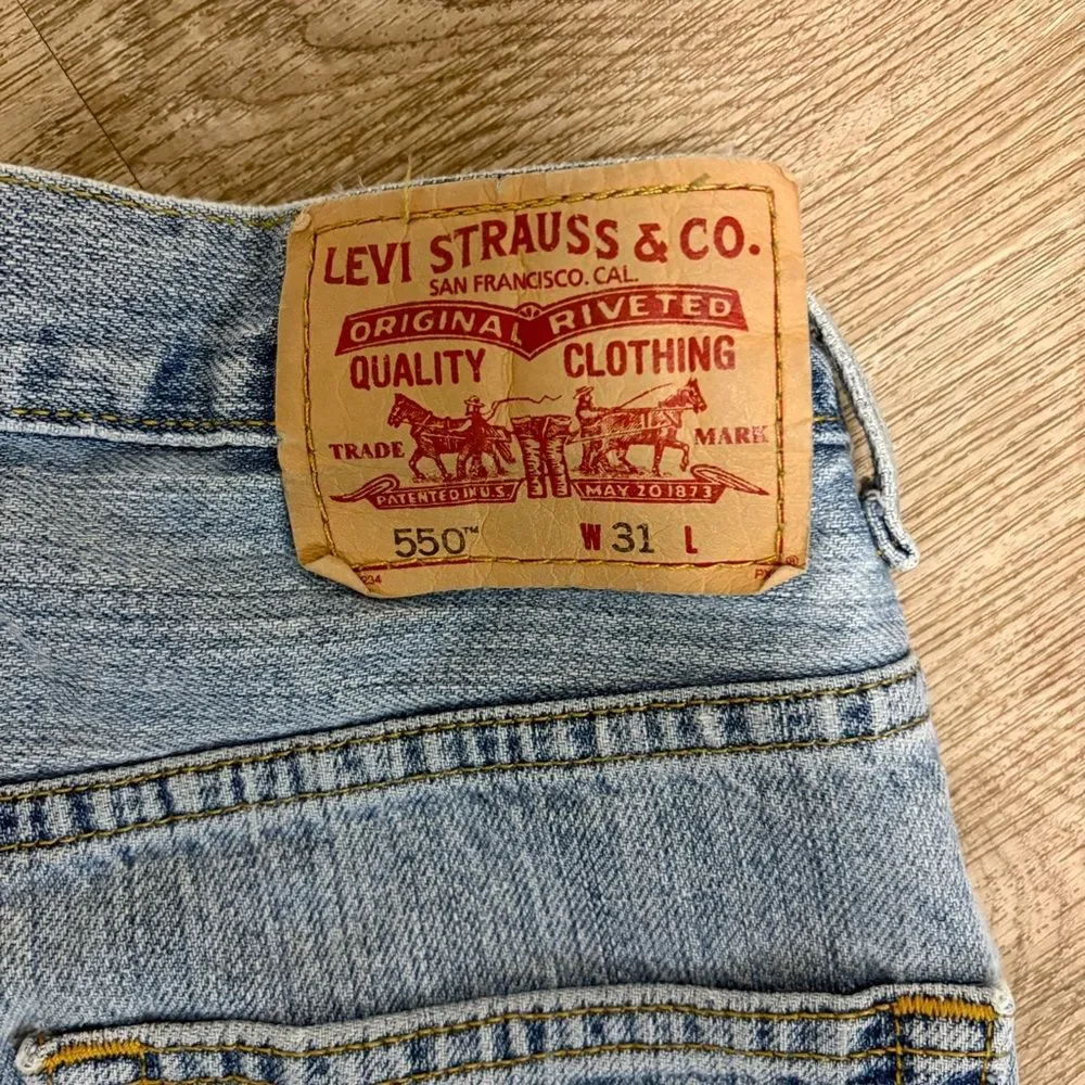 Levi’s 550 Denim Shorts ‘07 C3*
